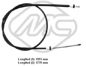  83110 - CABLE FRENO LOGAN MCV 1,5DCI ALL(DR