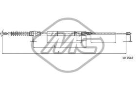  83764 - CABLE FRENO A3 ALL DX/SX-RH/LH