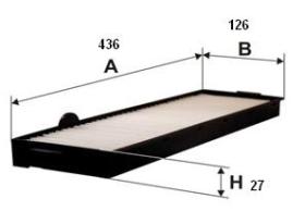  5324400 - FILTRO AIRE HABITACULO SAAB