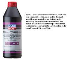  3667 - ACEITE PARA EL SISTEMA HIDRAULICO CENTRAL