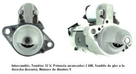 Cevam 9633 - MOTOR DE ARRANQUE