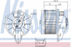 NISSEN 87221 - VENTILADOR