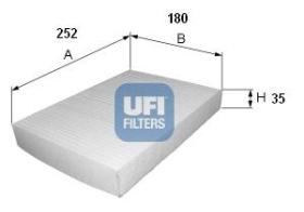 Ufi 5329300 - FILTRO DE HABITACULO