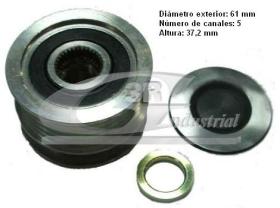  13649 - POLEA ALTERNADOR 24 X 17 - 5PK