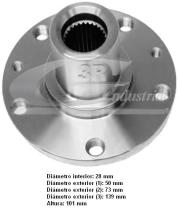  15202 - BUJE DE RUEDA 50 X 101 X 28 - 5 TAL