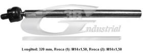  34090 - ROTULA AXIAL 14 X 1,5 L 322