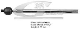  34091 - ROTULA AXIAL 12 X 1 14 X 1,5 L 366