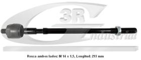  34206 - ROTULA AXIAL 14 X 1,5 14 X 1,5 L 29