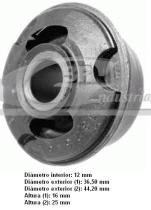  50222 - SILENTBLOC  12 X 36,5 X 44,2 X 16/