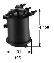 3RG 97606 - CAJA FILTRO COMBUSTIBLE