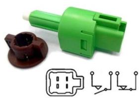 Meat&Doria 35102 - INTERRUPTOR LUCES FRENO