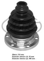 Metalcaucho 11028 - KIT FUELLE TRANSMISION AUDI A3 8L1