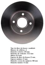 TRW DF6509 - JGO DISCOS DE FRENO TURISMO