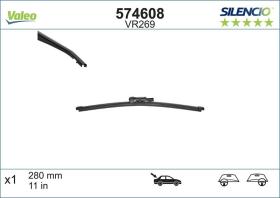 Valeo 574608 - VR269 280MM X1 SILENCIO PLANA