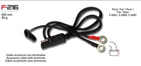 Ferve F216 - CABLE CON TERMINALES PARA F-2201 Y F-2505