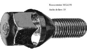 Cautex 021329 - PERNO RUEDA DELANTERO/TRASERO AMBOS LADOS