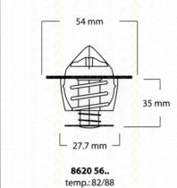  T86205682 - TERMOSTATO