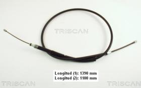 TRISCAN T814028102 - CABLE FRENO MANO