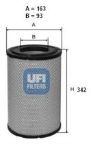 Ufi 2756800 - FILTRO DE AIRE