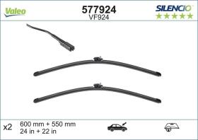 Valeo 577924 - VF924 600-550MM X2 SILENCIO PLANA