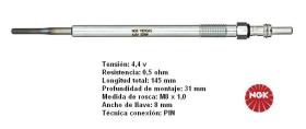 NGK 93503 - CALENTADOR METALICO