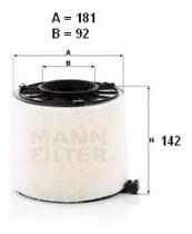 Mann C17011 - FILTRO AIRE