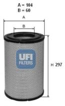 Ufi 2755000 - FILTRO AIRE NEW HOLLAND