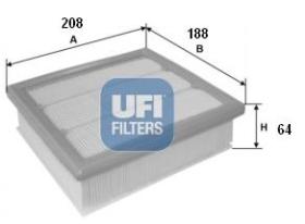 Ufi 3067700 - FILTRO AIRE FIAT,JEEP