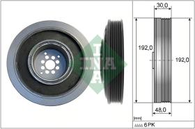 LUK - INA - FAG 544010210 - POLEA DE CIGUEÑAL