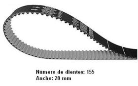  941122 - CORREA DISTRIBUCION 155RP280HT