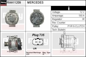 Delco Remy RAA11209 - ALTERNADOR