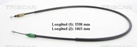  T8140251128 - CABLE FRENO DERECHO RENAULT