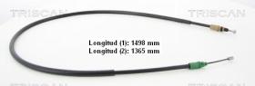  T8140251127 - CABLE FRENO IZQUIERDO RENAULT