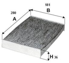  K1367A - FILTRO DE HABITACULO
