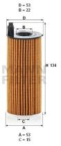 Mann HU60141Z - [*]FILTRO DE ACEITE
