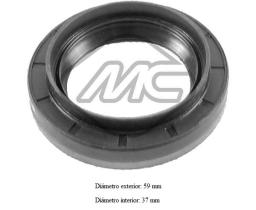 Metalcaucho 39269 - RETEN ARBOL DE TRANSMISION NISSAN QASHQAI