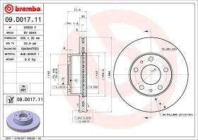 BREMBO 09D01711