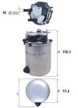  KL1027 - FILTRO DE COMBUSTIBLE