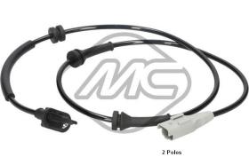 Metalcaucho 50584 - SENSOR VELOCIDAD RUEDA - ABS CITROEN C4