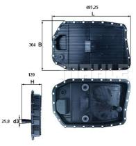 Mahle HX154 - ELEMENTOS FILTRANTES HIDRAULICOS