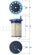  KX515 - ELEMENTOS FILTRANTES DE COMBUSTIBLE