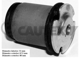 Cautex 011188 - CASQUILLO BRAZO SUSPENSION TRASERA,AMBOS LADOS