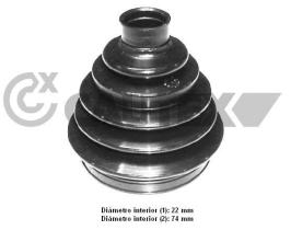 Cautex 766457 - KIT LADO RUEDA FIAT 1.2-1.3D-1.4