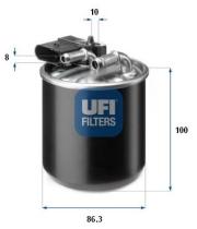 Ufi 2419400 - FILTRO DE COMBUSTIBLE