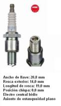 NGK 6701 - BUJIA AUTOMOVIL LASER IRIDIUM