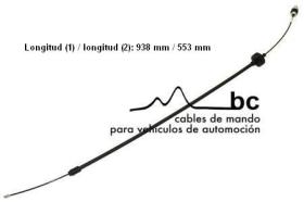  615009 - CABLE EMBRAGUE RENAULT TWINGO TOD.MOD.