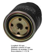  FC190S - FILTRO DE COMBUSTIBLE