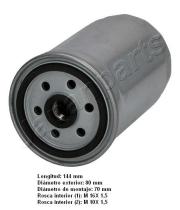  FCH03S - FILTRO DE COMBUSTIBLE