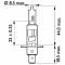 Philips 13258 - LAMP.HALOG.1 FIL.(475602)