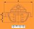 Carbureibar Pierburg Vernet TH141087J181 - TERMOSTATOS